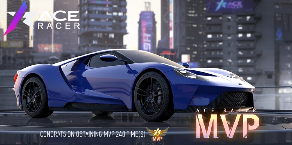 Shakegoo's tweet photo. #AceRacer I've obtained MVP 240 time(s)! https://t.co/F8W1DAoBXe