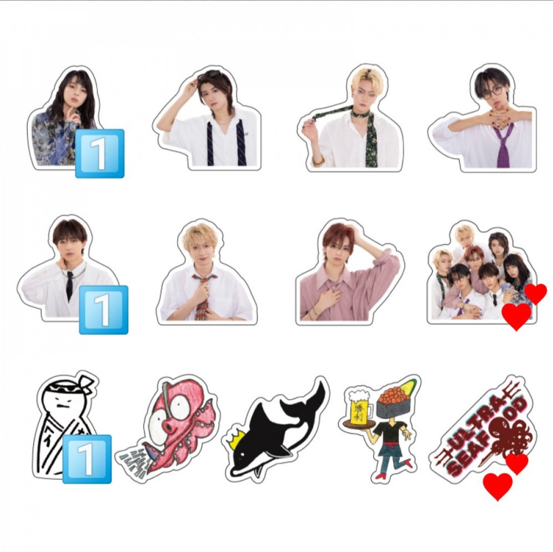 ten__0424's tweet photo. 龍宮城 グッズ 交換 トレカ ステッカー

【譲】画像の数字
【求】画像の💕

武道館での手渡し希望です
お気軽にお声がけください🙌 https://t.co/txh8z1BFGR