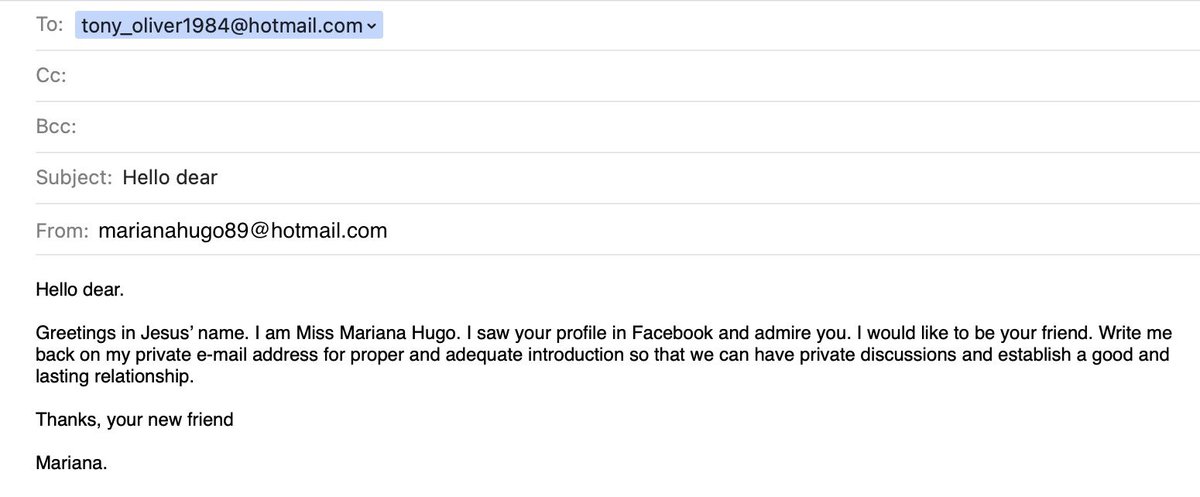 Would you reply?

Coming soon…..

#injesusname #december2024 

(This is a theatre promotion. The details shown are all a mock-up)