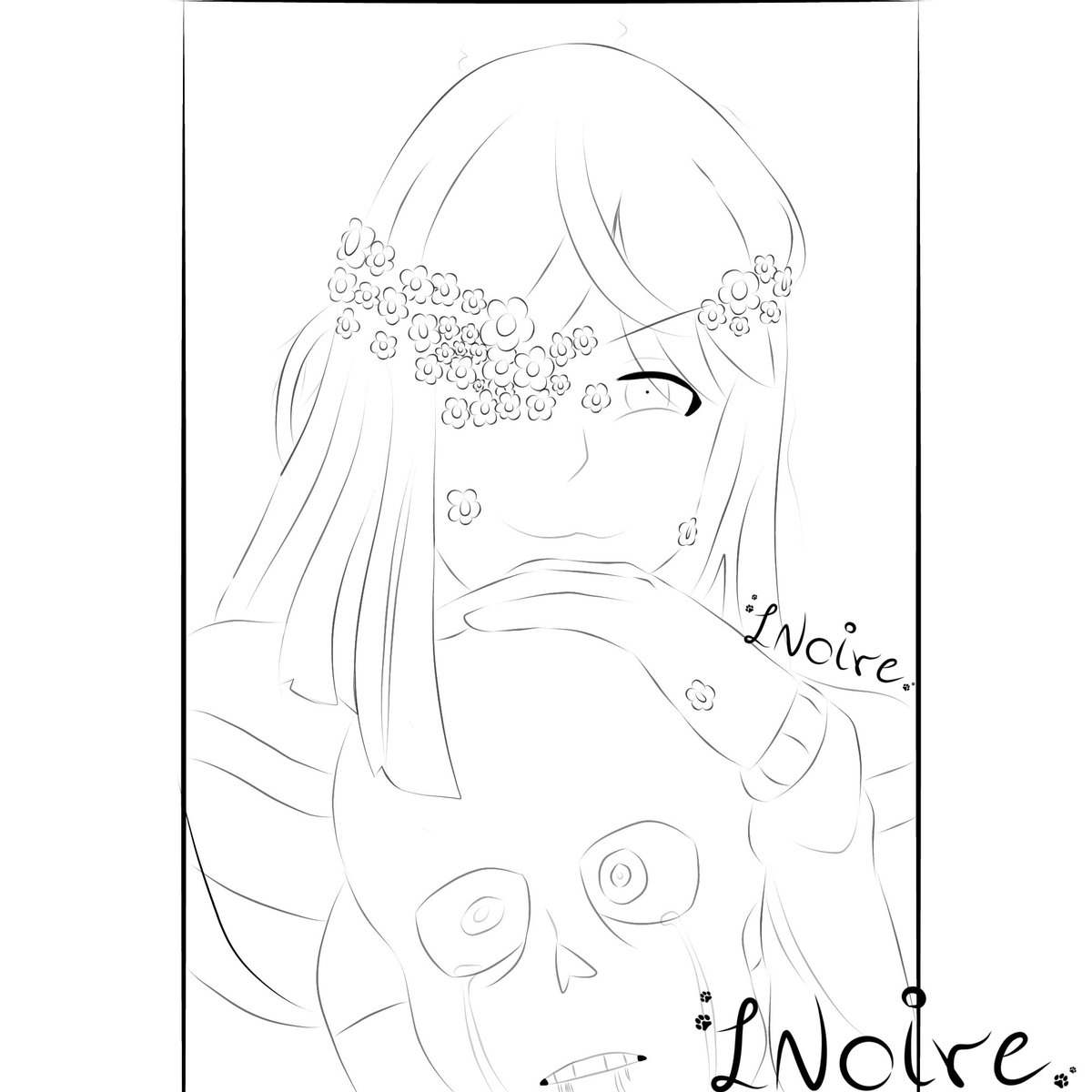 LNoire04's tweet photo. Se vienen cosas para Halloween 👻

#DustFlower #DustxFlower #Frans #Rutagenocida #Frisk #Sans #Halloween2024 #art https://t.co/ZVY5Ft75pl