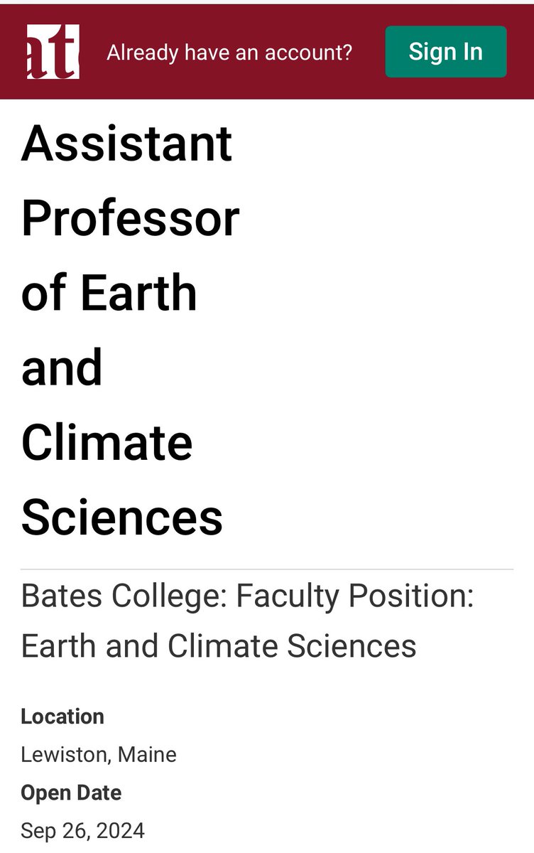 shryaarora's tweet photo. The Department of Earth and Climate Science at @BatesCollege invites application for a Tenure-Track Position in Earth Material. The application review process will start from November 1
For more information access the link https://t.co/nxPa7XIT7w
#geology https://t.co/viA67QiWiq