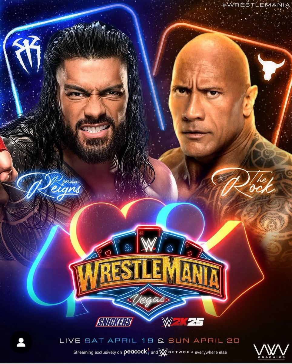 WrestleDeep11's tweet photo. Roman vs Rock that's it, that's all nothing is acceptable #RomanReings 
#RomanvsRock https://t.co/vOu2j7IPHk