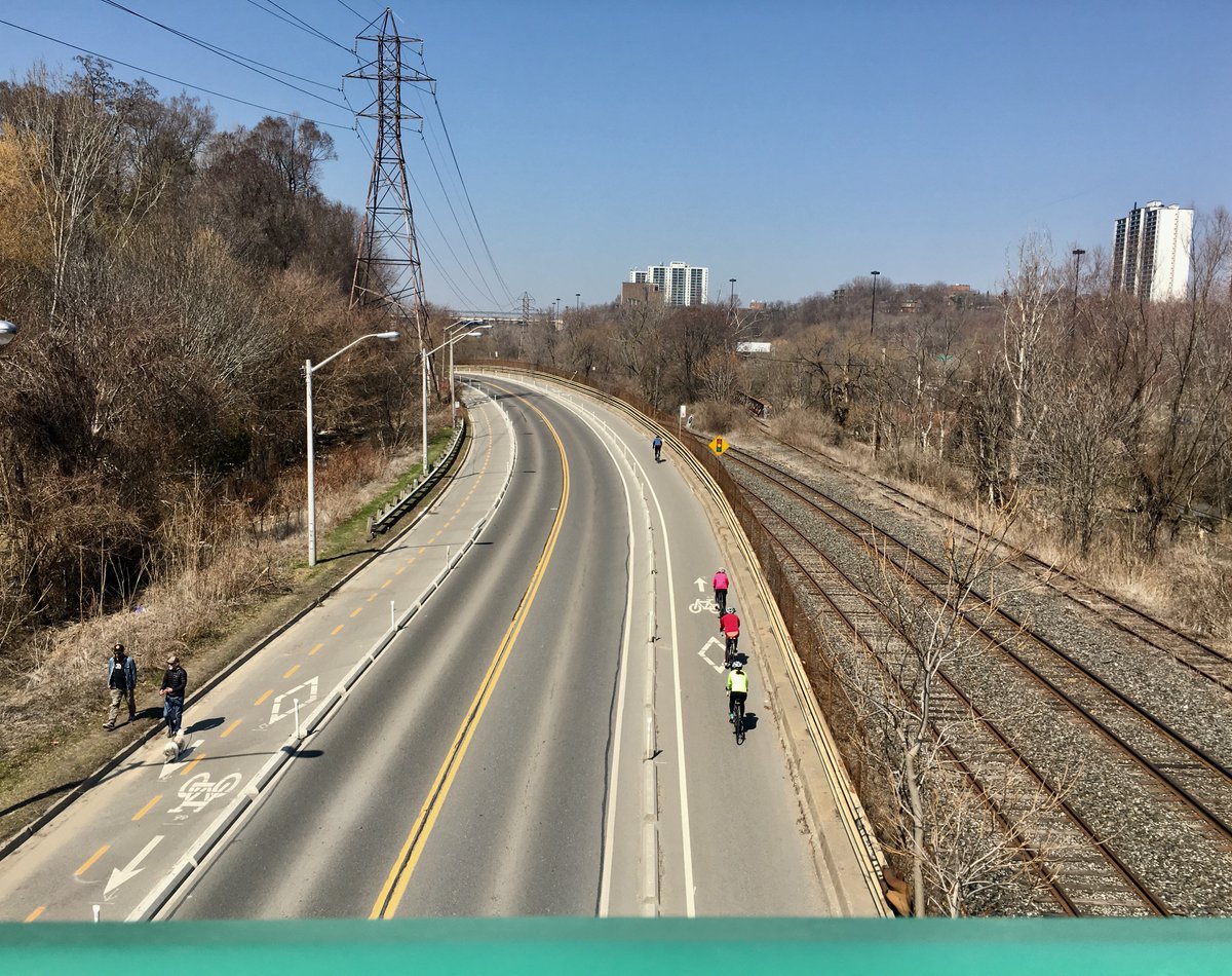 BeckyKatz96's tweet image. After just a few months at the City, I led the #ActiveTO programs that contributed to the health and wellbeing of Toronto residents during COVID-19 by designing &amp;amp; building 30+ km of cycle tracks in just a few months.