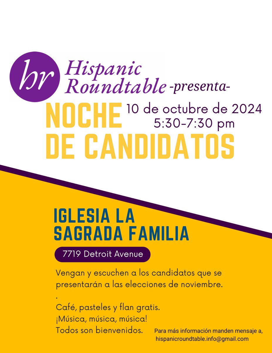 Jenny Spencer (@jennyspencercle) on Twitter photo Thank you <a href="/HRe3News/">HispanicRoundtable</a> for hosting this important event at Sagrada Familia Church tomorrow evening. Free & open to the entire community. ¡Gracias Hispanic Roundtable por organizar este evento importante en la Iglesia Sagrada Familia! Gratuito y abierto a toda la comunidad. Thank you <a href="/HRe3News/">HispanicRoundtable</a> for hosting this important event at Sagrada Familia Church tomorrow evening. Free & open to the entire community. ¡Gracias Hispanic Roundtable por organizar este evento importante en la Iglesia Sagrada Familia! Gratuito y abierto a toda la comunidad.