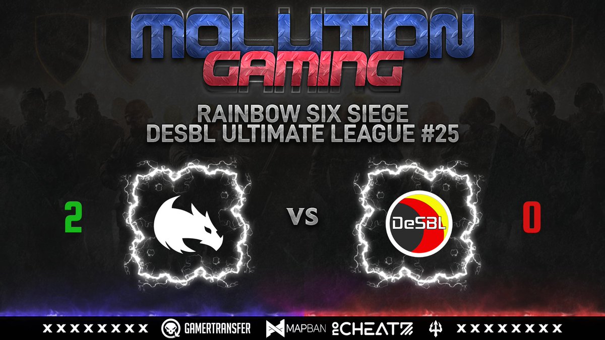 Auch das zweite Match in der <a href="/desbl/">DeSBL</a> Ultimate League #25 gegen Team Leisure R6 konnte unser R6 Team Mighty Ducks mit 2:0 für sich entscheiden.

Viel Erfolg beim nächsten Match🍀