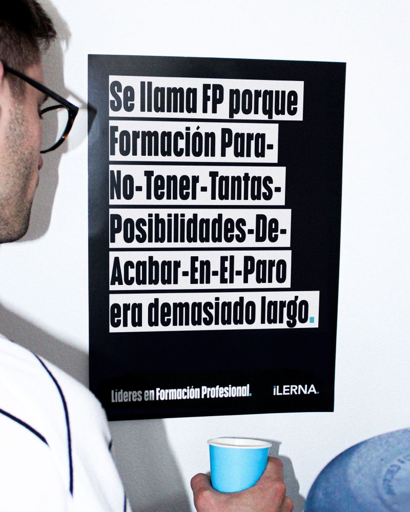 PutosModernos_'s tweet photo. Aquí nuestra última campaña para ILERNA. Haciéndola descubrimos que publicistas con dos másters y un posgrado no sabían que “Anatomía Patológica y Citodiagnóstico” es un ciclo de FP. https://t.co/zqafvkpXWH