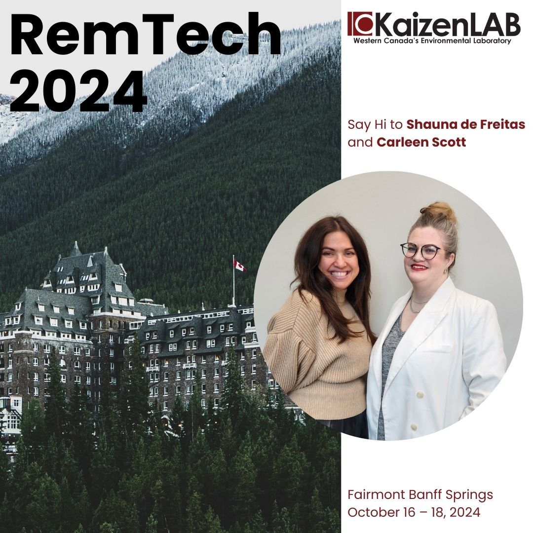 kaizenlabinc's tweet image. Come and Say &quot;Hi&quot; to #TeamKaizenLAB&apos;s Carleen Scott and Shauna de Freitas at the Environmental Services Association of Alberta (ESAA) RemTech 2024!

#RemTech2024 #ESAA #Remediation #EnvironmentalLAB #October #ProudlyAlbertan #Banff #Alberta #Collaboration #Creates #Community