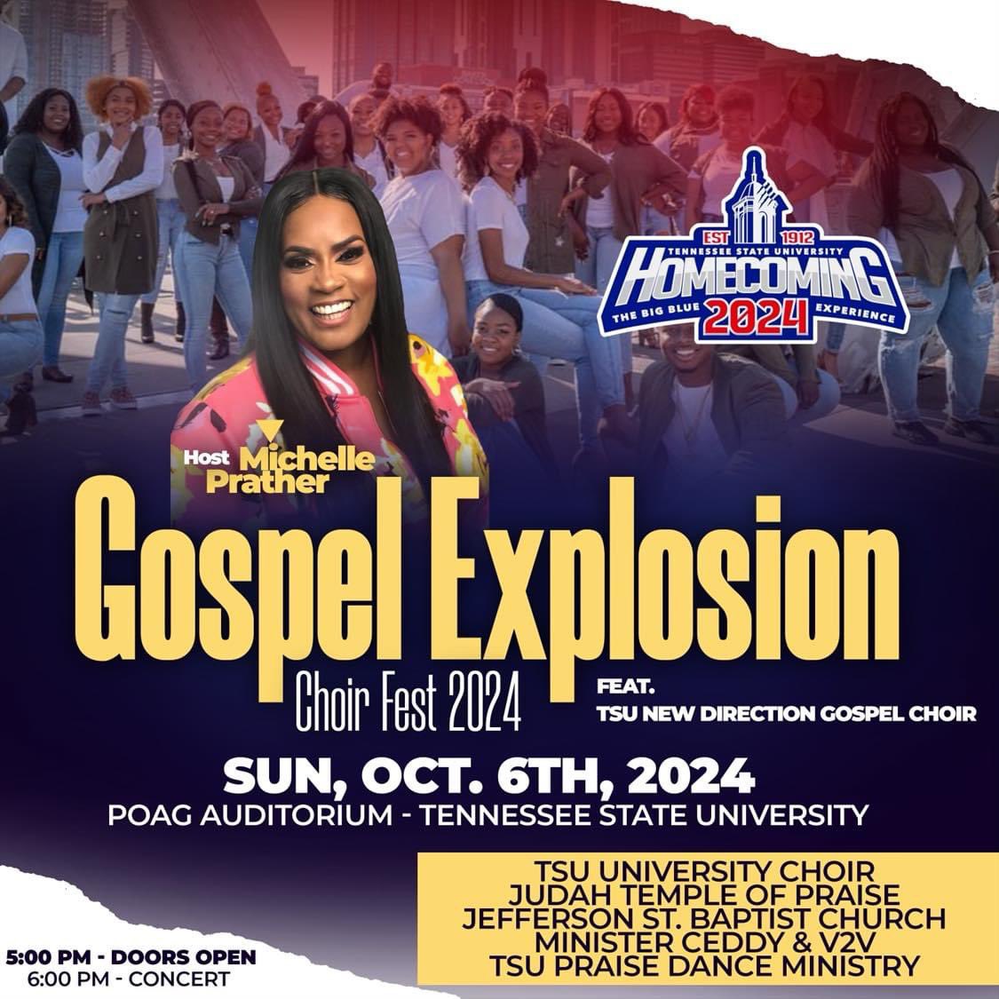 DannyDGlover's tweet image. TENNESSEE STATE HOMECOMING 2024

#GetGeeked #BigBlueCountry #TSU