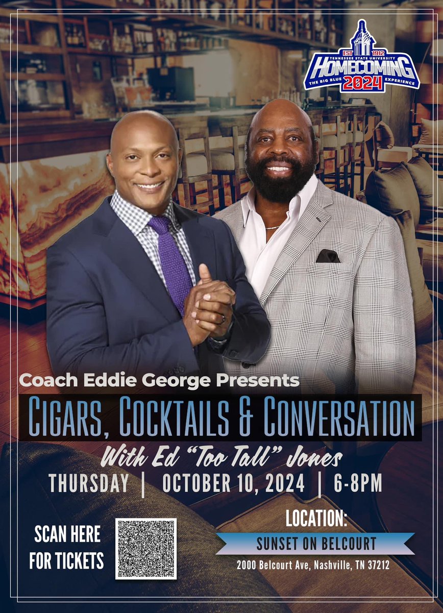 DannyDGlover's tweet image. TENNESSEE STATE HOMECOMING 2024

#GetGeeked #BigBlueCountry #TSU