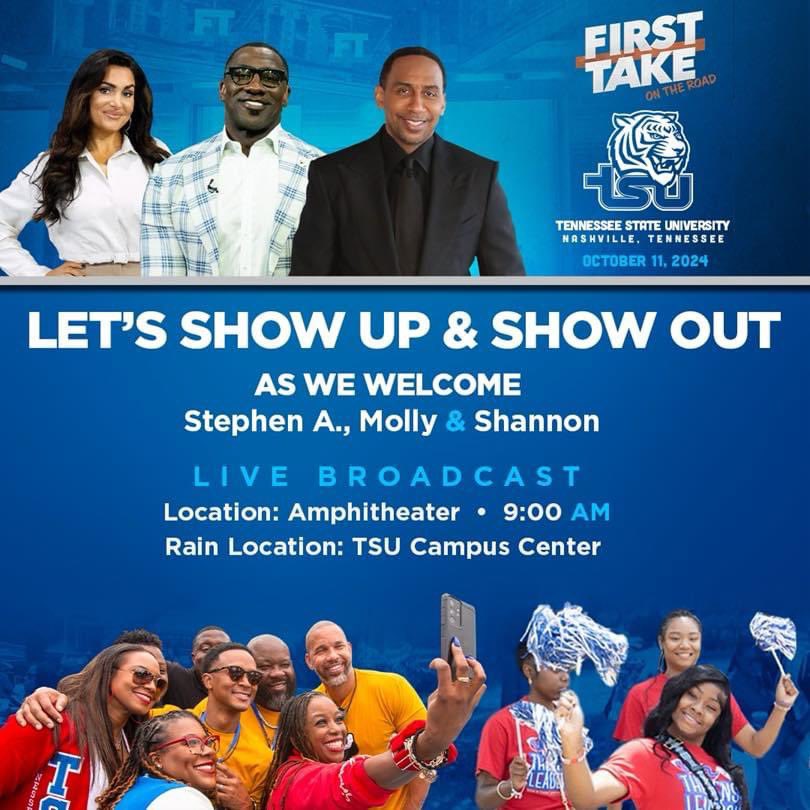 DannyDGlover's tweet image. TENNESSEE STATE HOMECOMING 2024

#GetGeeked #BigBlueCountry #TSU