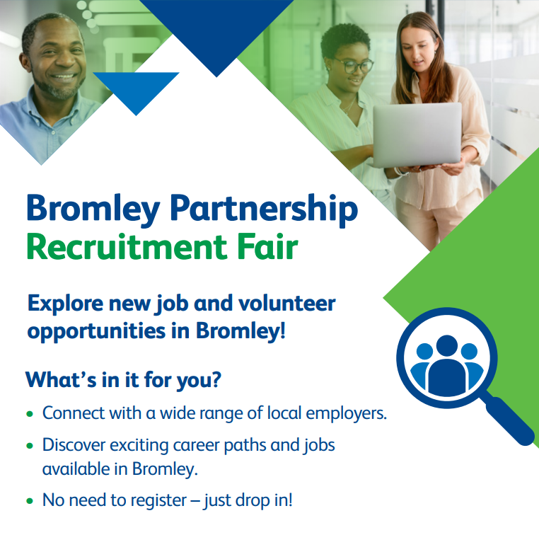 Ready for a career boost? The #Bromley Partnership Recruitment Fair is where you need to be on 23 Oct! 
Meet top employers, explore roles, and unlock new opportunities. No registration, just show up! 2-6pm at Bromley United Reformed Church

➡️Learn more: selondonics.org/BromleyRecruit…