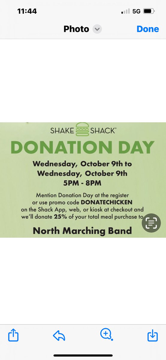 Help support Middletown North Marching Band!!
Today from 5-8 PM ⁦<a href="/JMinnuies/">Joan Minnuies</a>⁩ ⁦<a href="/MTPSpride/">Middletown Township Public Schools</a>⁩ ⁦<a href="/HighSchoolNorth/">High School North</a>⁩ ⁦<a href="/NorthNation1/">North Nation</a>⁩