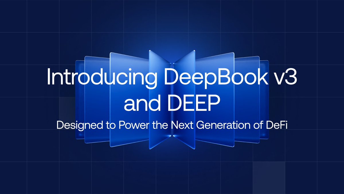 DeepBook Protocol on Sui tweet media