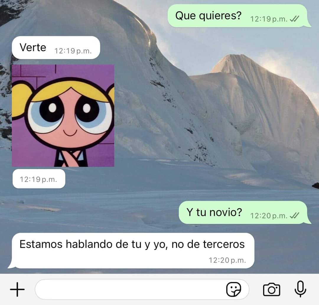 Mariogiraldor's tweet photo. Así son https://t.co/smkMAmaBk6