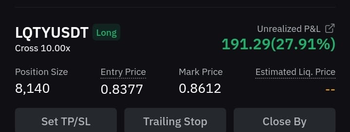 WasimCrypto1's tweet photo. $Lqty in 1hr 30%
I hope you not miss #Lqty
Don't wasted your time and money in #Ubtober join us
For the joining VIP DM me https://t.co/HZyJVuWXs8
https://t.co/ttTSvtbyRY
#Defi #De_Fi #CPI #Cpideta #crypto https://t.co/iUk8Y6cpfi