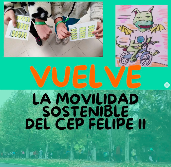 ampafelipe2's tweet photo. ¡Vuelve la movilidad sostenible! Mañana jueves 10 de octubre nos reunimos en la Plaza del Ayuntamiento para ir andando al cole .🚶‍♀️🚶🚶‍♂️

Una forma divertida de decirle al mundo que nos importa nuestro futuro en el planeta y que necesitamos su protección. 🌍🫶 https://t.co/vM4WmGYaGT