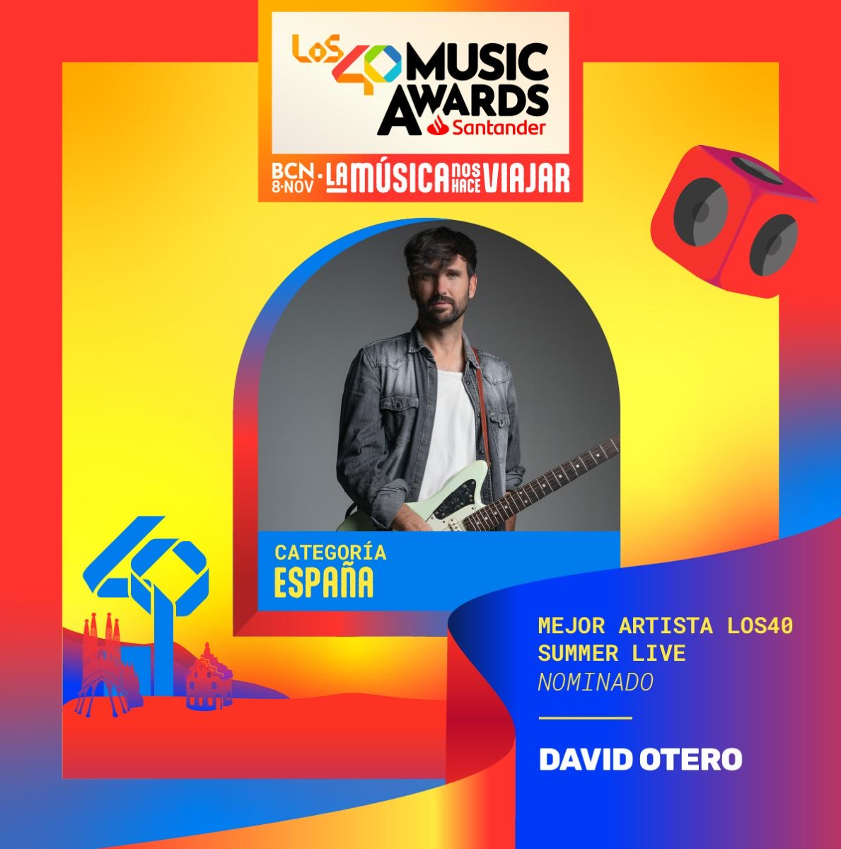 davidotero's tweet photo. Muchas gracias @Los40 😍 https://t.co/PLxGQ7eizN