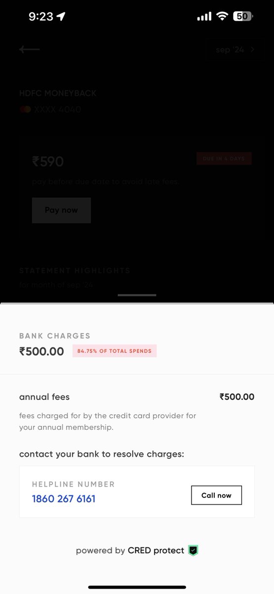 AkashPatra04's tweet photo. Kindly reverse my annual charges. Your branch manager did not informed me about the Terms &amp; Conditions of minimum spend on my HDFC MoneyBack Credit Card. 
Stop misleading people. Will complain to higher authorities if not resolved within 24 hours. @HDFC_Bank @HDFCBank_Cares https://t.co/Nb99cYSFtd