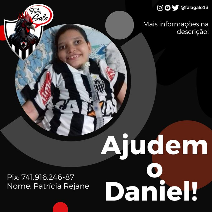 ajudesalvardan1's tweet photo. Pessoal, o
@ajudesalvardan1
precisa da nossa ajuda! Qualquer valor será extremamente útil!  ajudem com qualquer valor pix da caixa 741-916-246-87 Mais informações no link  
https://t.co/wa4pgS3i8u… #FalaGalo https://t.co/uOYNk2Ukka