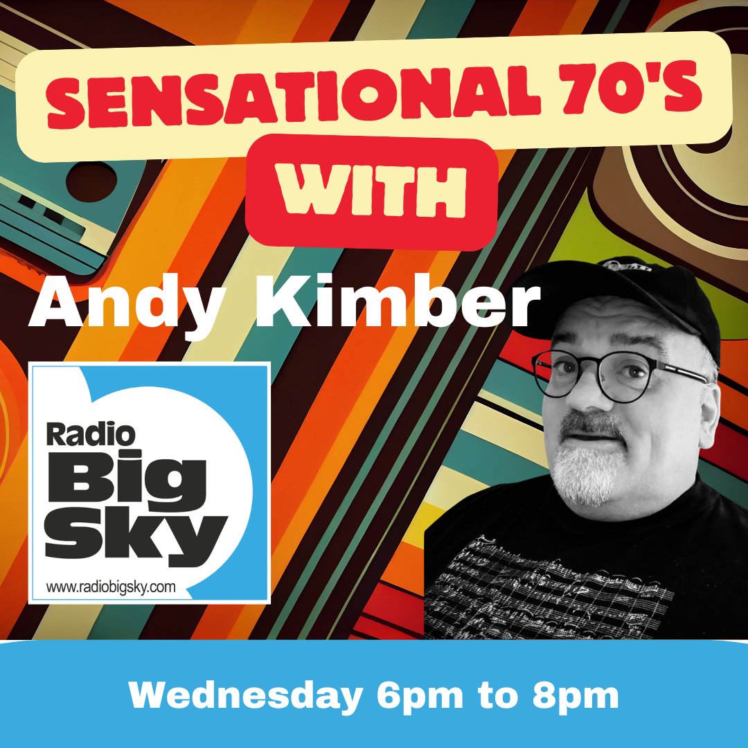 Like your 70s music, then join Andy Kimber with Sensational 70s, The best music the 70s had to offer packed into two hours 6pm to 8pm only on Radio Big Sky
#radiobigsky #sensational70s