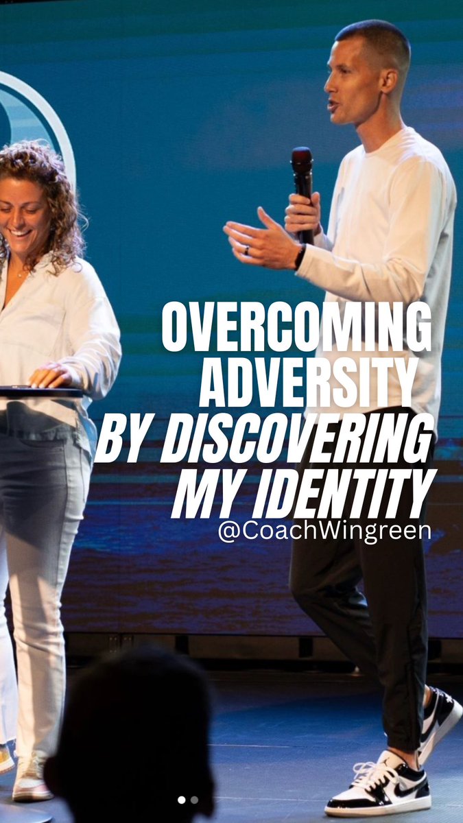 FaithSportsLead's tweet photo. Adversity will hit each of us at some point, but how do we respond? @CoachWingreen gives some great advice on how he has been able to overcome adversity when it comes his way.

#faithsportsleadership #christianathlete #overcomer https://t.co/acH8ZJXejY