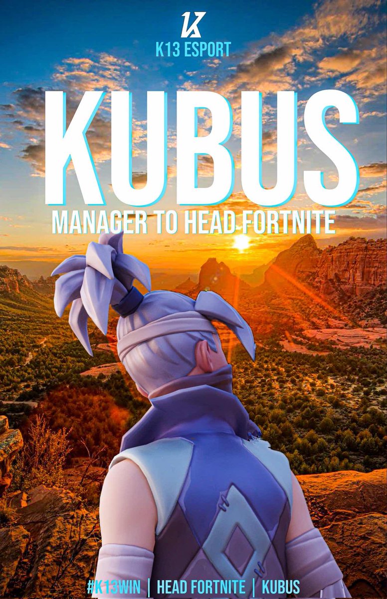 K13esport's tweet photo. Après le départ de notre Head Fortnite, nous devions le remplacer 😌

@Kubl_MNG prend donc sa place !

"Dobra robota Kubus 👏"

#K13WIN 💙🖤 https://t.co/1xZFJBm22f