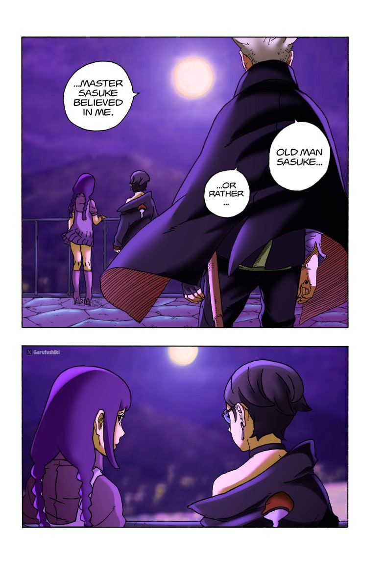 " Master Sasuke " Boruto Tbv Chapter 5 🖌️ #BORUTO #BorutoTwoBlueVortex