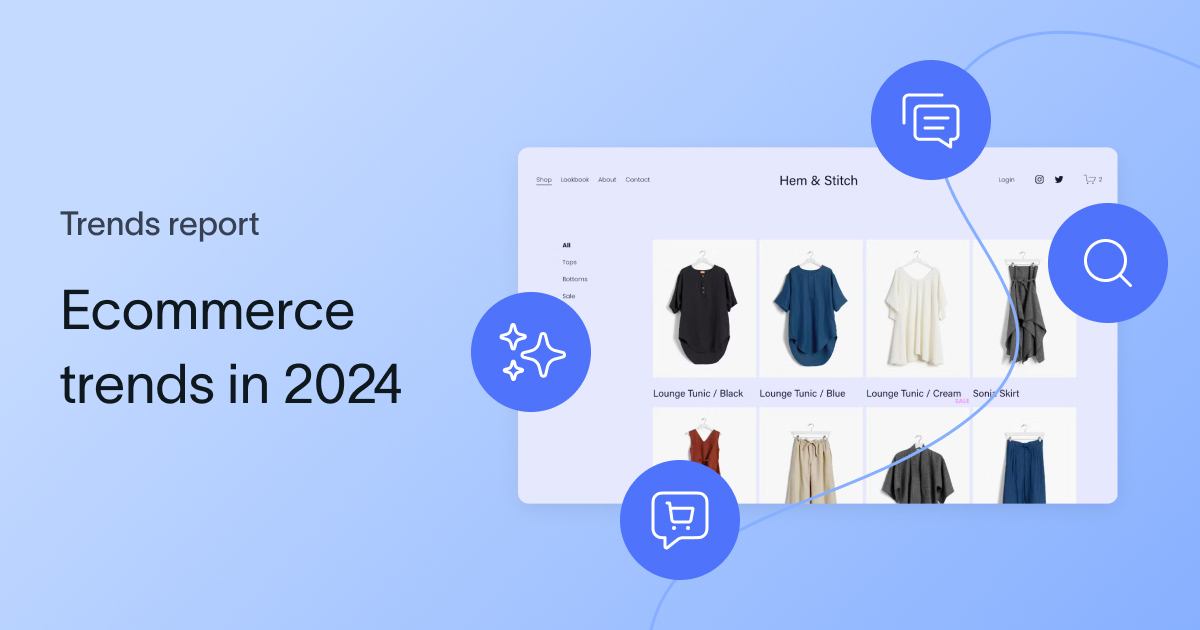 🤔 What matters most to ecommerce customers? Our guide to ecommerce trends in 2024 covers it all. Learn how to leverage the latest innovations in online retail here ⬇️ dl.ht/3zJLY0m