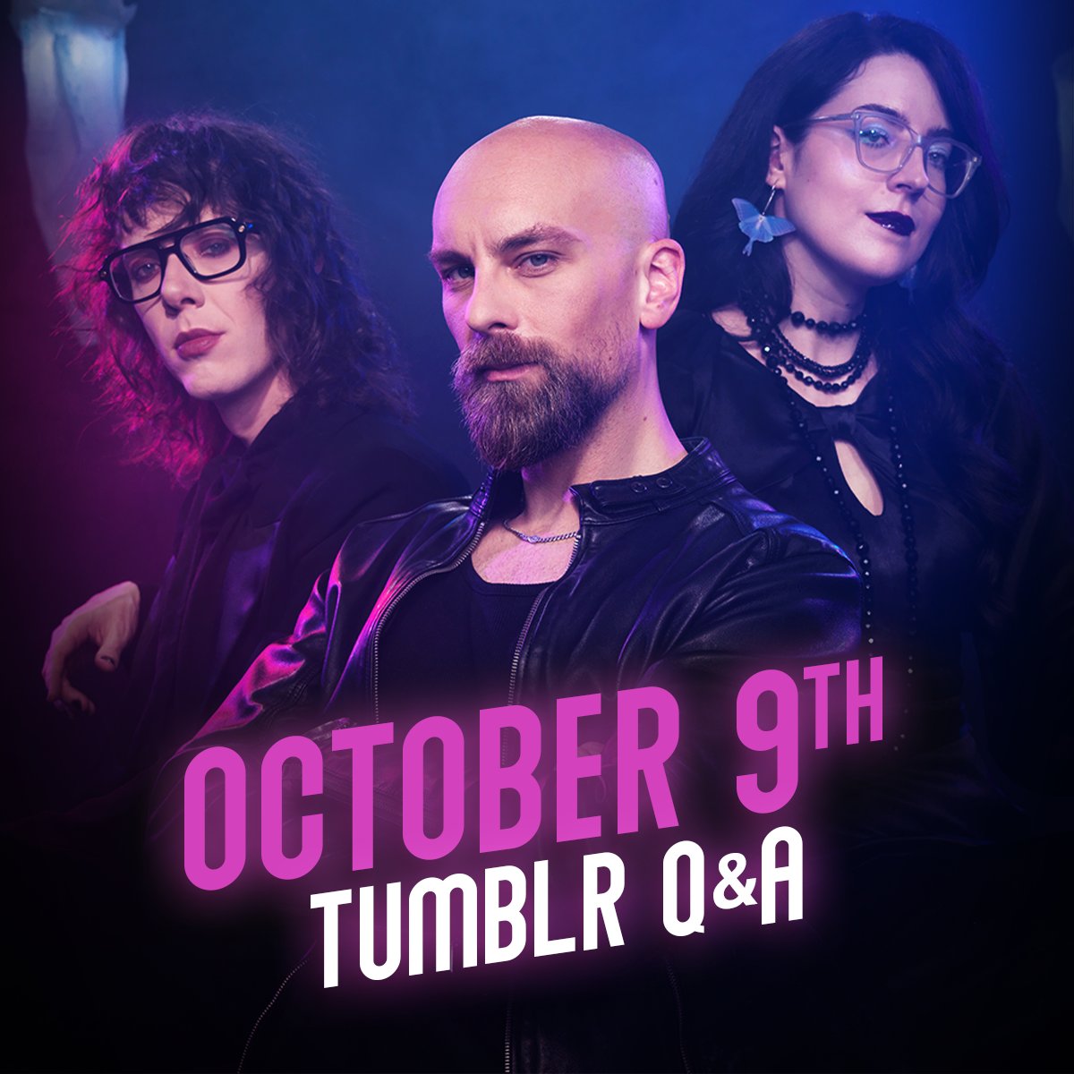 HAPPENING TODAY! 🚀 

Send your burning questions through the Fold over on Tumblr for a chance to have them answered as we celebrate the launch of #UNEND with a series creator AMA featuring Xen, Matt Roen, and Sara Wile! 🧡

SEND A TRANSMISSION ⬇️ 
midstpodcast.tumblr.com/ask
