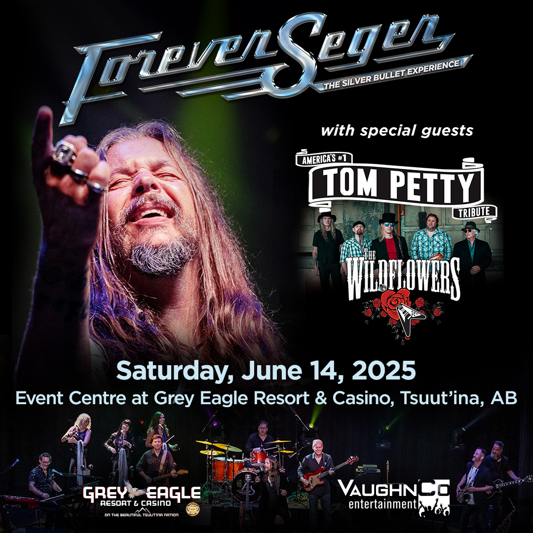 Grey Eagle Resort & Casino (@greyeagleresort) on Twitter photo π’ ANNOUNCEMENT πΈ
Forever Seger, the ultimate Bob Seger tribute, is at the Event Centre on June 14th w special guests The Wildflowers! Get tickets in advance during the presale:
ποΈ Presale date & time: Oct 10th from 10 AM - 10 PM
π Presale code: NIGHT
π greyeagleresortandcasino.ca/events/foreverβ¦ π’ ANNOUNCEMENT πΈ
Forever Seger, the ultimate Bob Seger tribute, is at the Event Centre on June 14th w special guests The Wildflowers! Get tickets in advance during the presale:
ποΈ Presale date & time: Oct 10th from 10 AM - 10 PM
π Presale code: NIGHT
π greyeagleresortandcasino.ca/events/foreverβ¦