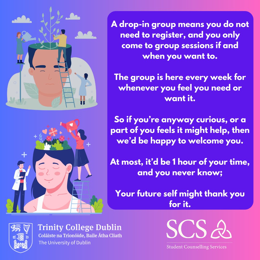 TCD Headspace (@tcd_headspace) on Twitter photo πRainbows is open to any #LGBTQ+ student π Every Friday at 11am, you can connect with others who can understand and support you
As Friday is #NationalComingOutDay , we'd love to see you whether you're out or not. You're not alone on this journey! π³οΈβππ³οΈββ§οΈ#TCD #trinitycollegedublin πRainbows is open to any #LGBTQ+ student π Every Friday at 11am, you can connect with others who can understand and support you
As Friday is #NationalComingOutDay , we'd love to see you whether you're out or not. You're not alone on this journey! π³οΈβππ³οΈββ§οΈ#TCD #trinitycollegedublin