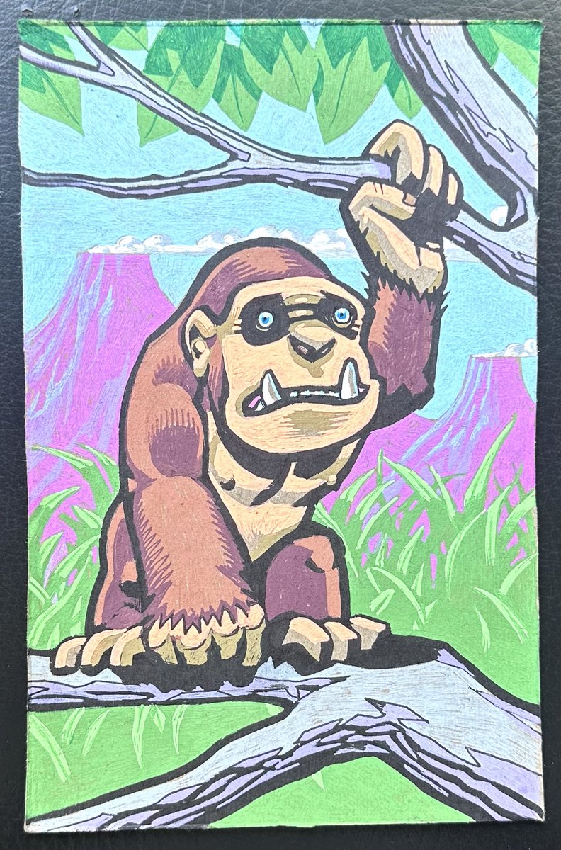 ben_edlund's tweet image. Uh oh drew a monkey onna inside of a Wheat Thins box — he transfixed by the checkered destiny of his species!