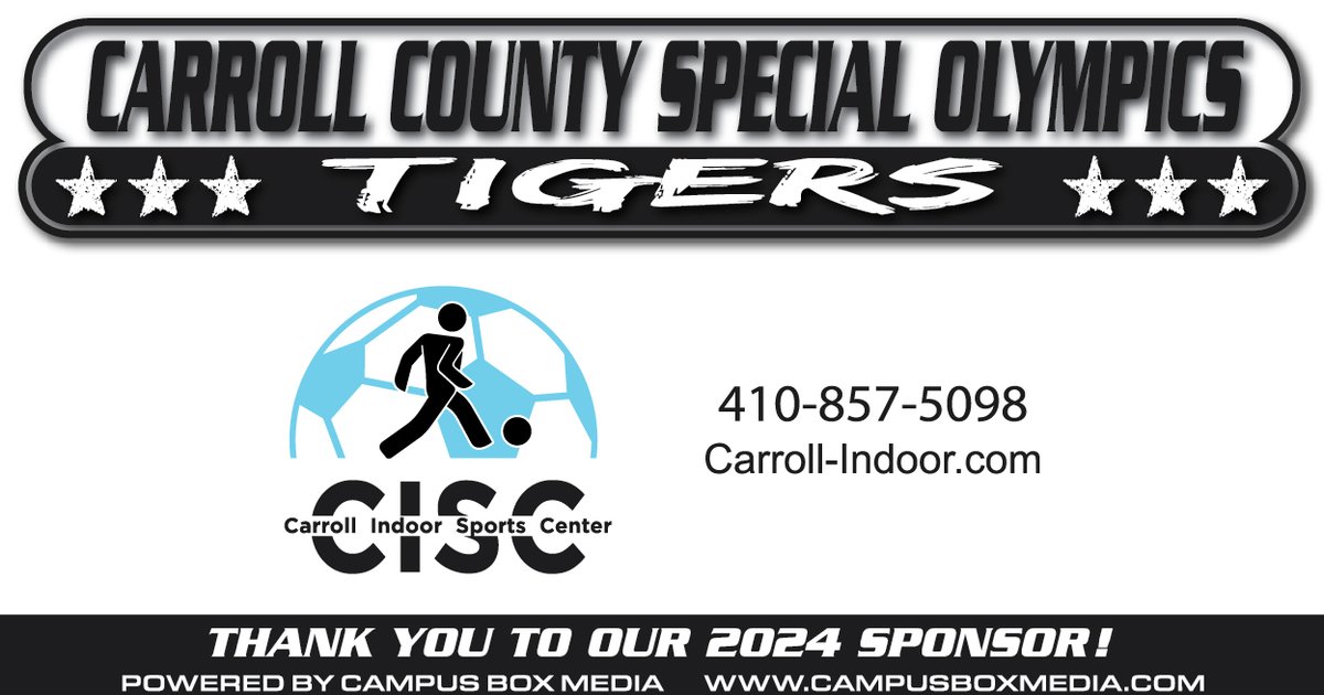 SOMDCarrollCo's tweet photo. Thanks to Carroll Indoor Sports Center for their recent sponsorship!

We have a great family here!

#specialolympics #specialolympicsmd https://t.co/lgGRQ73HM6