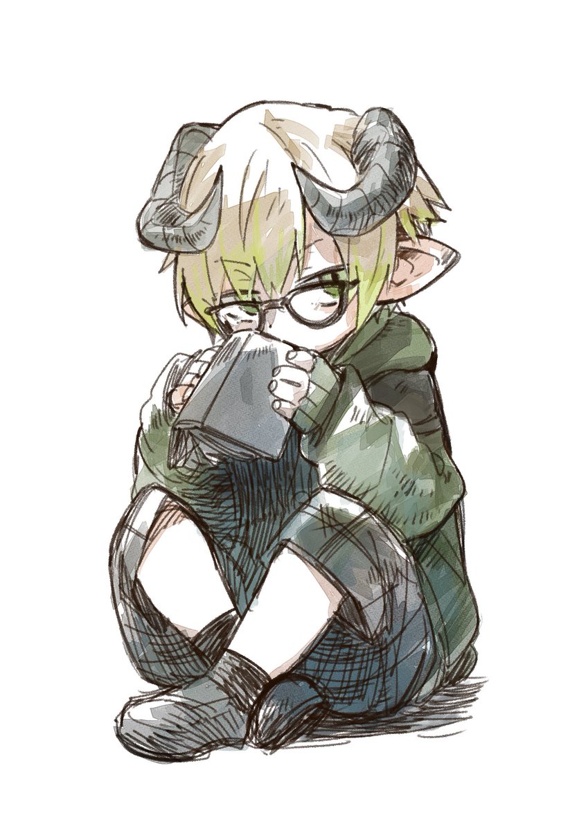 自機落書き
おやすみなさい！

#FF14art 
#FF14イラスト 
#ララフェル 
#lalafell