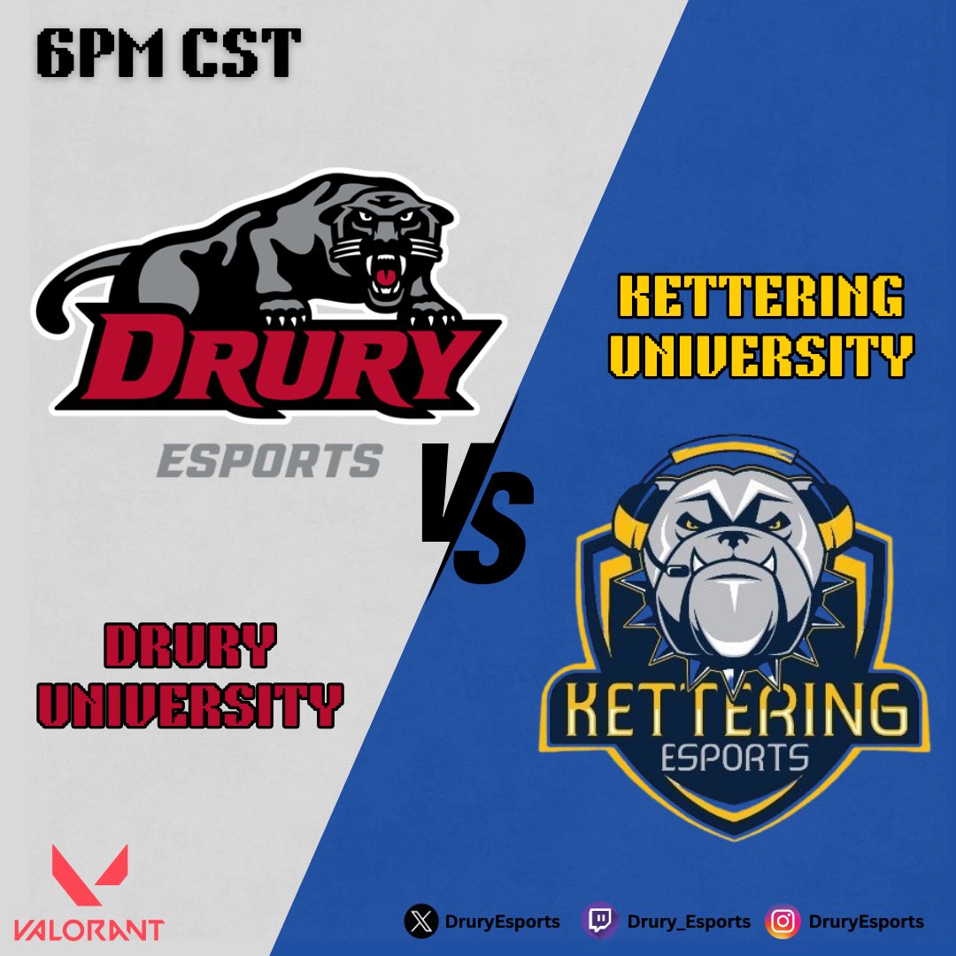 Drury Esports tweet media