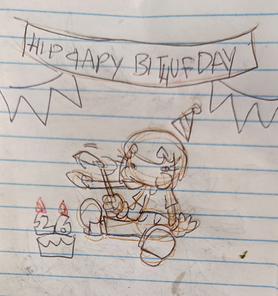 ToonIRL's tweet photo. Birthday'd https://t.co/0PtGgtrF7Y