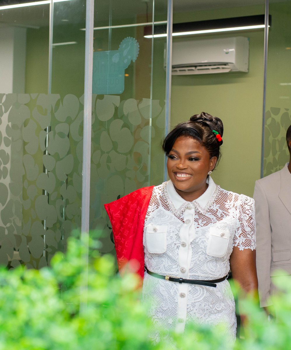 danomilkng's tweet photo. It was all smiles the moment @funkeakindele stepped into our office! 🥰🥰🥰 

Swipe through and tell us your favourite slide!

#DanoXJẹnifa #DanoMilk https://t.co/Dt70RVVdHk