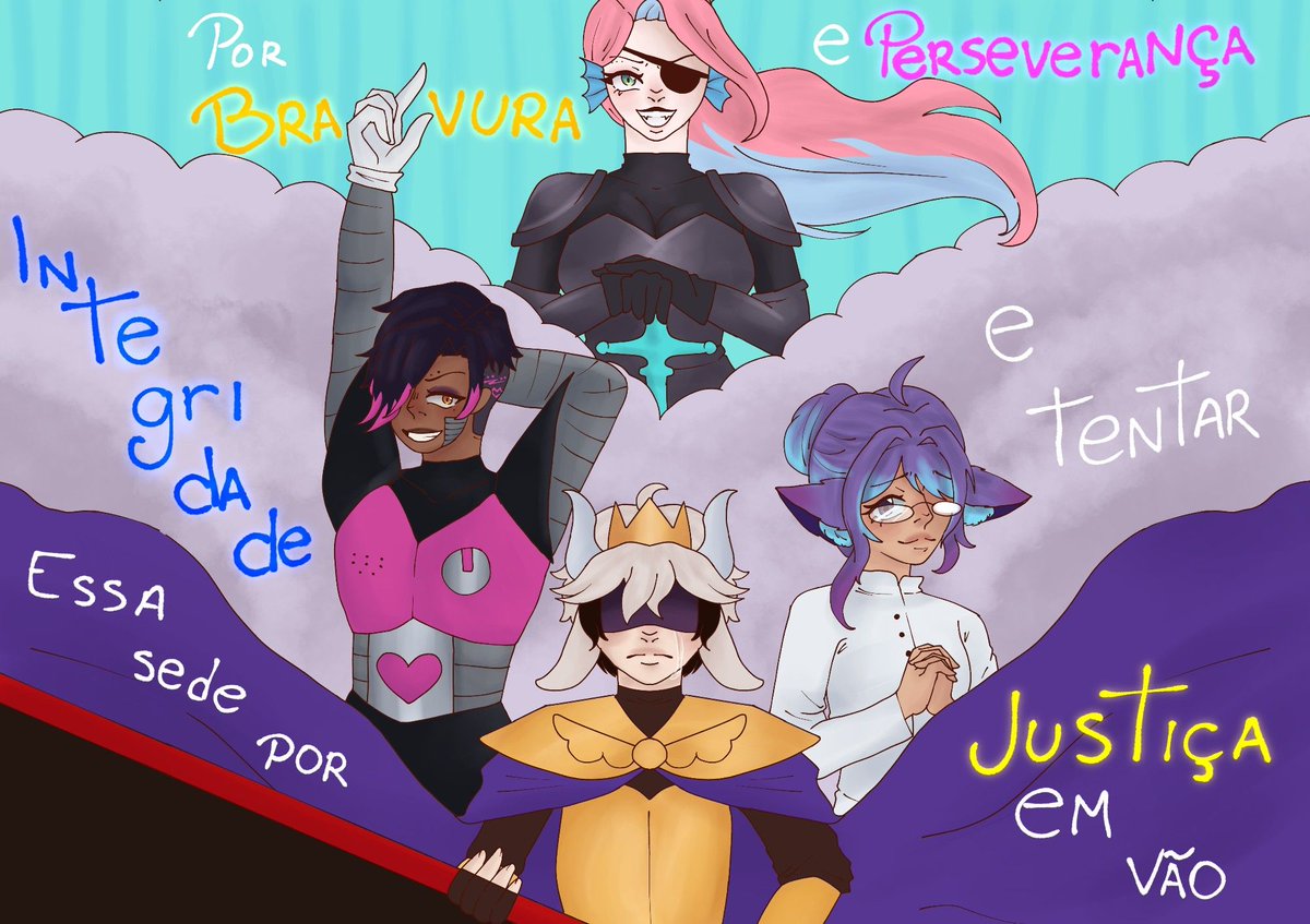 AmoraLazuli7's tweet photo. "Monstros e Humanos
Entraram em guerra por toda a Terra
Nós só buscamos
Forma de escapar
A liberdade finalmente encontrar"
— Determinação - papyrus da batata 

#neobaka #gurenartes #desenheeiris #eeirisarts #evelineartes #DanteArtes #ravielarts #florarts https://t.co/P2cJRxW0j7