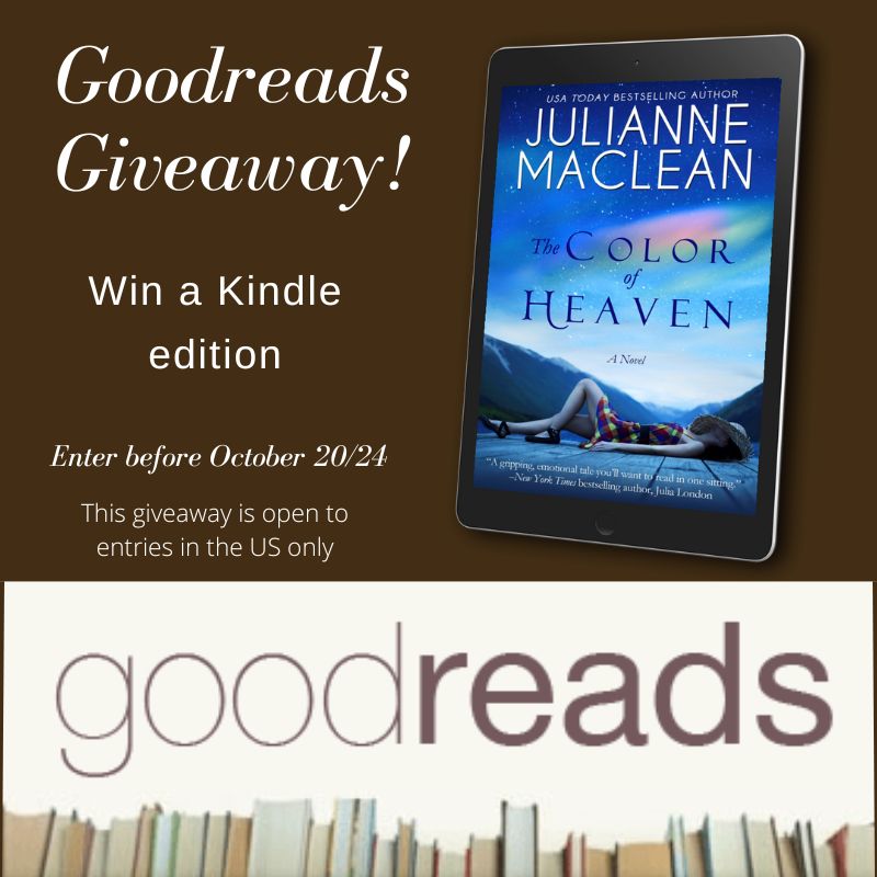 Celebrating the tenth anniversary of THE COLOR OF HEAVEN with a #GoodreadsGiveaway!
bit.ly/3U2SXZ4