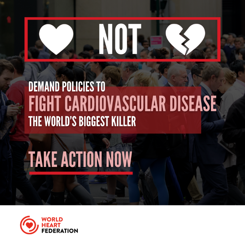 worldheartfed's tweet photo. As few as 7% of countries have standalone plans or strategies to tackle cardiovascular disease.

Help us send a powerful message to our leaders to take comprehensive action against CVD.