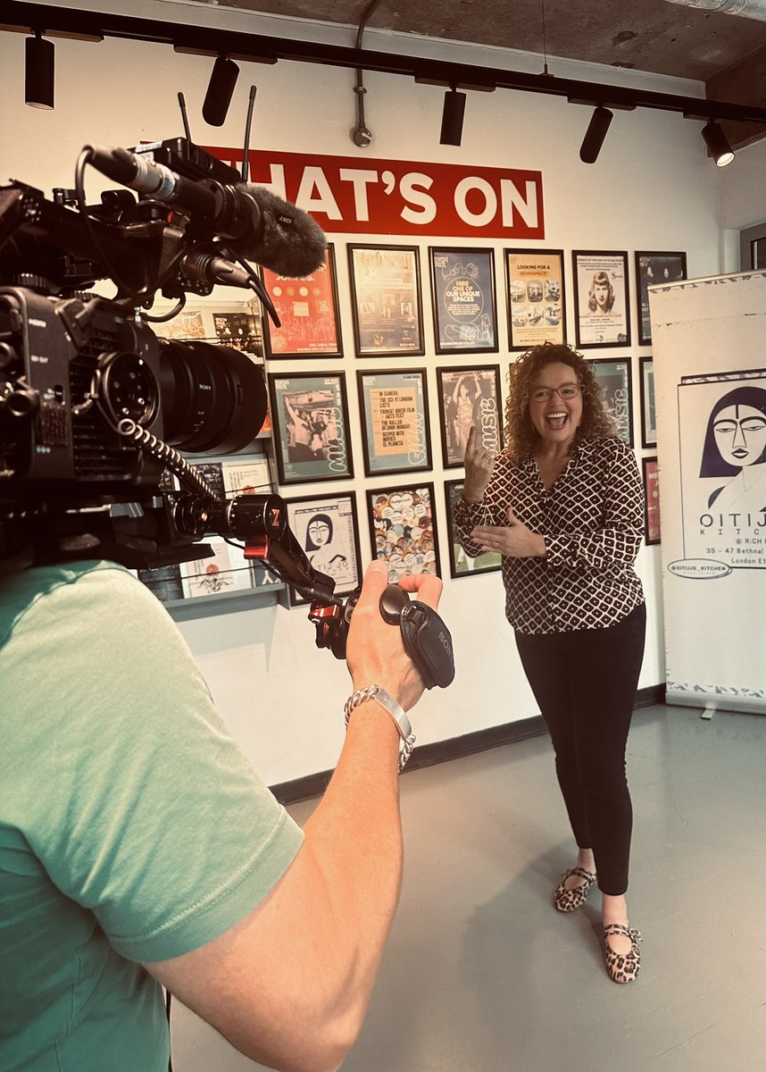 🎥 Fantastic filming day with @bbcmorninglive and our team—Luke, Frank &amp; Annie. We focused on music inclusivity for the Deaf community, with @performanceinterpreting &amp; @deafrave. Watch for the segment soon on BBC Morning Live!