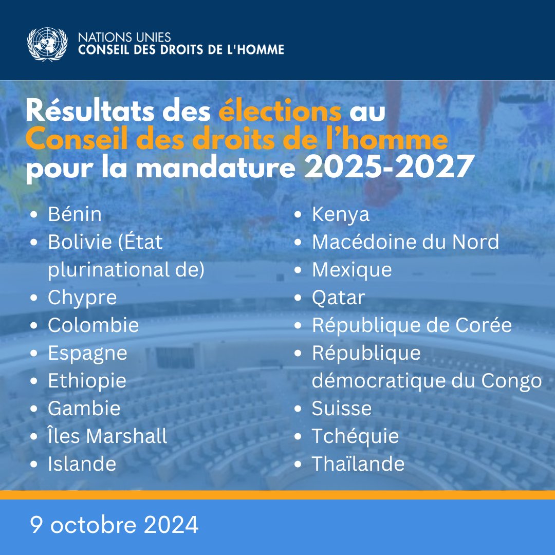 UN Human Rights Council tweet media
