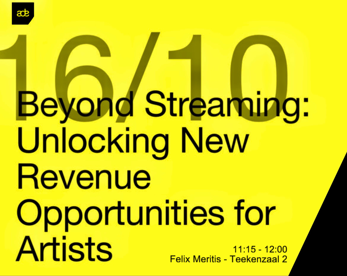 MassiveMusic (@massivemusic) on Twitter photo Are you an artist looking to diversify your income and enhance your creative freedom?
Join us at #ADE2024 for an insightful panel discussion uncovering hidden revenue opportunities.
Buy your ticket on the <a href="/ADE_NL/">AmsterdamDanceEvent</a> website: amsterdam-dance-event.nl/en/program/202… Are you an artist looking to diversify your income and enhance your creative freedom?
Join us at #ADE2024 for an insightful panel discussion uncovering hidden revenue opportunities.
Buy your ticket on the <a href="/ADE_NL/">AmsterdamDanceEvent</a> website: amsterdam-dance-event.nl/en/program/202…