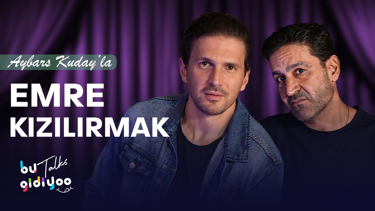 RafineTV's tweet photo. ✨ Aybars Kuday'la Bu Gidiyo Talk'un bu hafta konuğu Emre Kızılırmak oldu!

🗣️ "Şu an jön diye bir şey yok"

🎥 Hemen izle: https://t.co/qhvTiBJtnX https://t.co/kPDtsg6bXX
