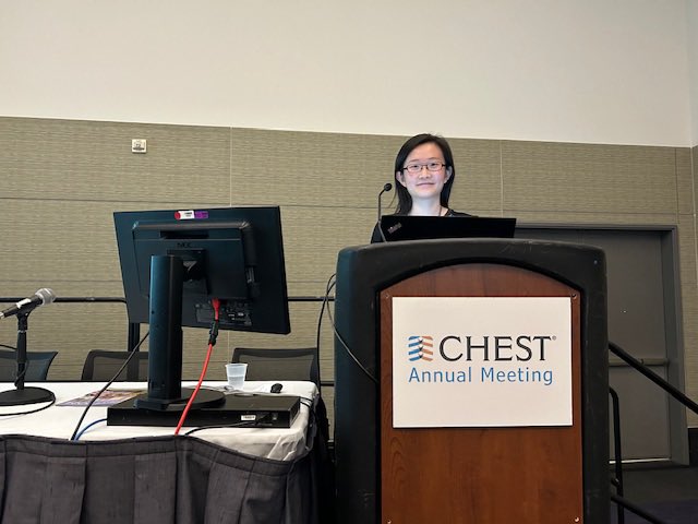 Munishpccm's tweet photo. Artificial Intelligence in Chest infection. Very glad to have presented this emerging topic at @accpchest conference Boston @salimrsurani @BSWHTemple_PCCM @BoethelCarl1 https://t.co/1IlPb6raNj