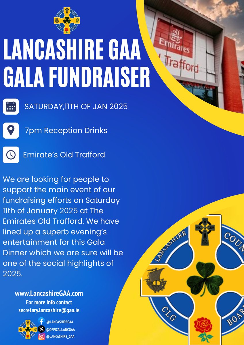 OfficialLancGAA's tweet photo. Lancashire GAA is proud to share groundbreaking plans for its GAA centre of Excellence 

Full Details below &amp; Link to Event on November 6th

https://t.co/8CclKIo2JJ

For more details Please contact 
Dan Mellett
Lancashire GAA Secretary
secretary.lancashire@gaa.ie 07900811141 https://t.co/pmSLmTPDdR