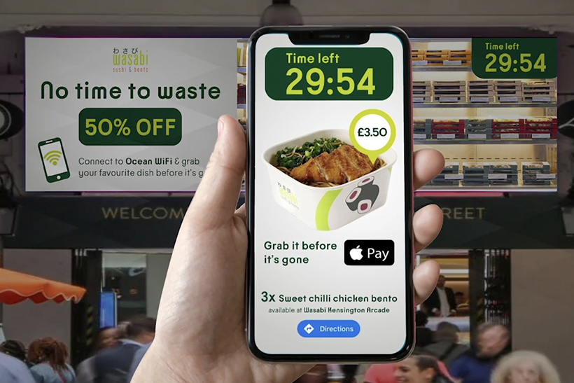 Bronze in the  Commercial Category goes to <a href="/Wasabi_UK/">Wasabi</a> and Initials CX for “No Time to Waste” tackling food waste with last minute deals.

#OceanDCC