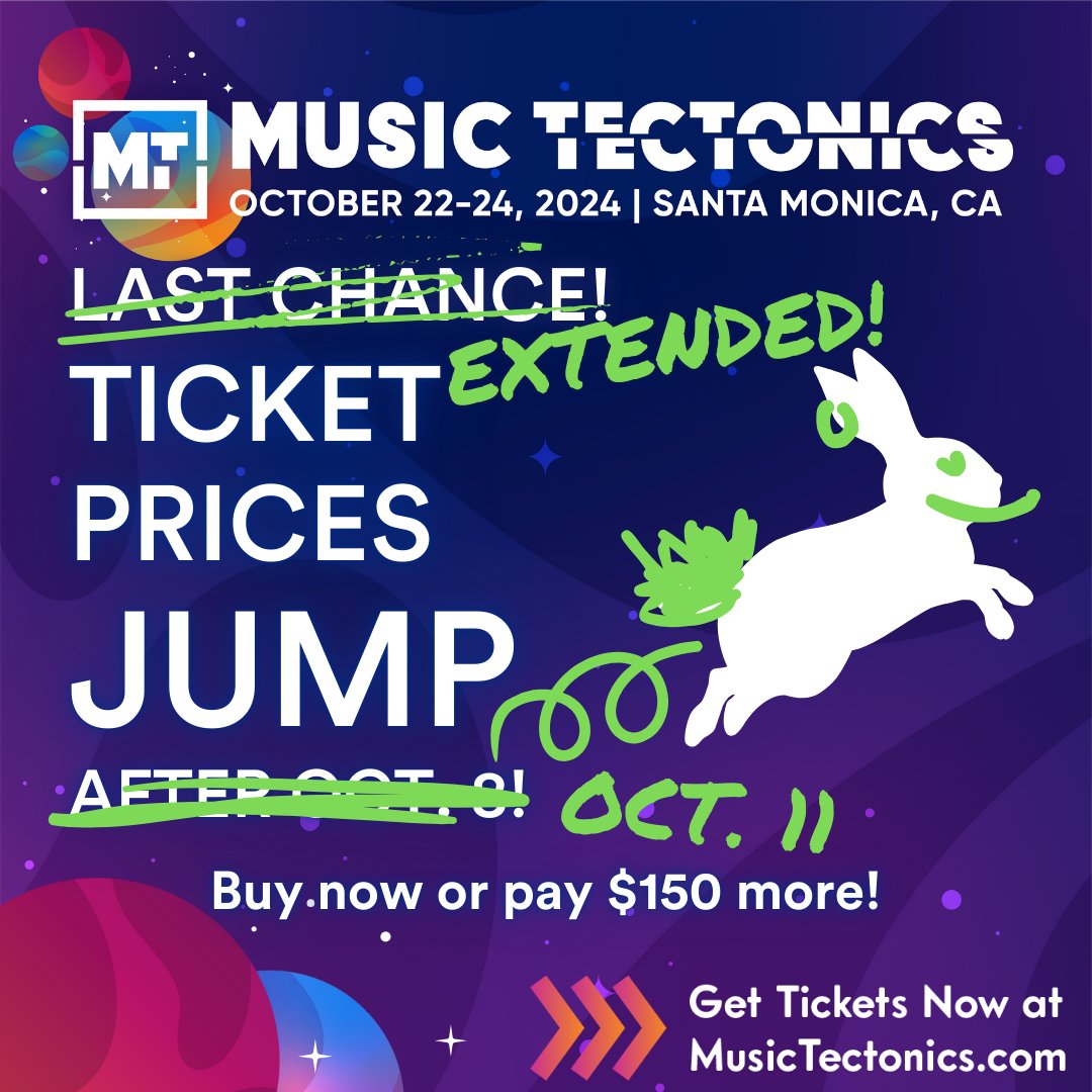 Music Tectonics: 2025 Conference is Nov. 4-6! tweet media