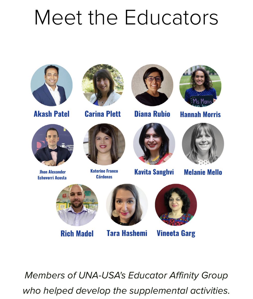 I am proud to be part of <a href="/UNAUSA/">UNA-USA</a>’ Educators Affinity Group to help bring malaria awareness to the classroom. If you want to integrate the topic with your students you can use the materials able here: adobe.ly/3ZeIJIO
