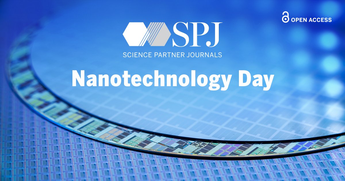 SPJournals's tweet image. Happy National Nanotechnology Day! Today, Science Partner Journals celebrates the world of #nanoscience and #nanotechnology.

Learn more about recent advances in nanotechnology and its potential applications at spj.science.org/doi/10.34133/b…
